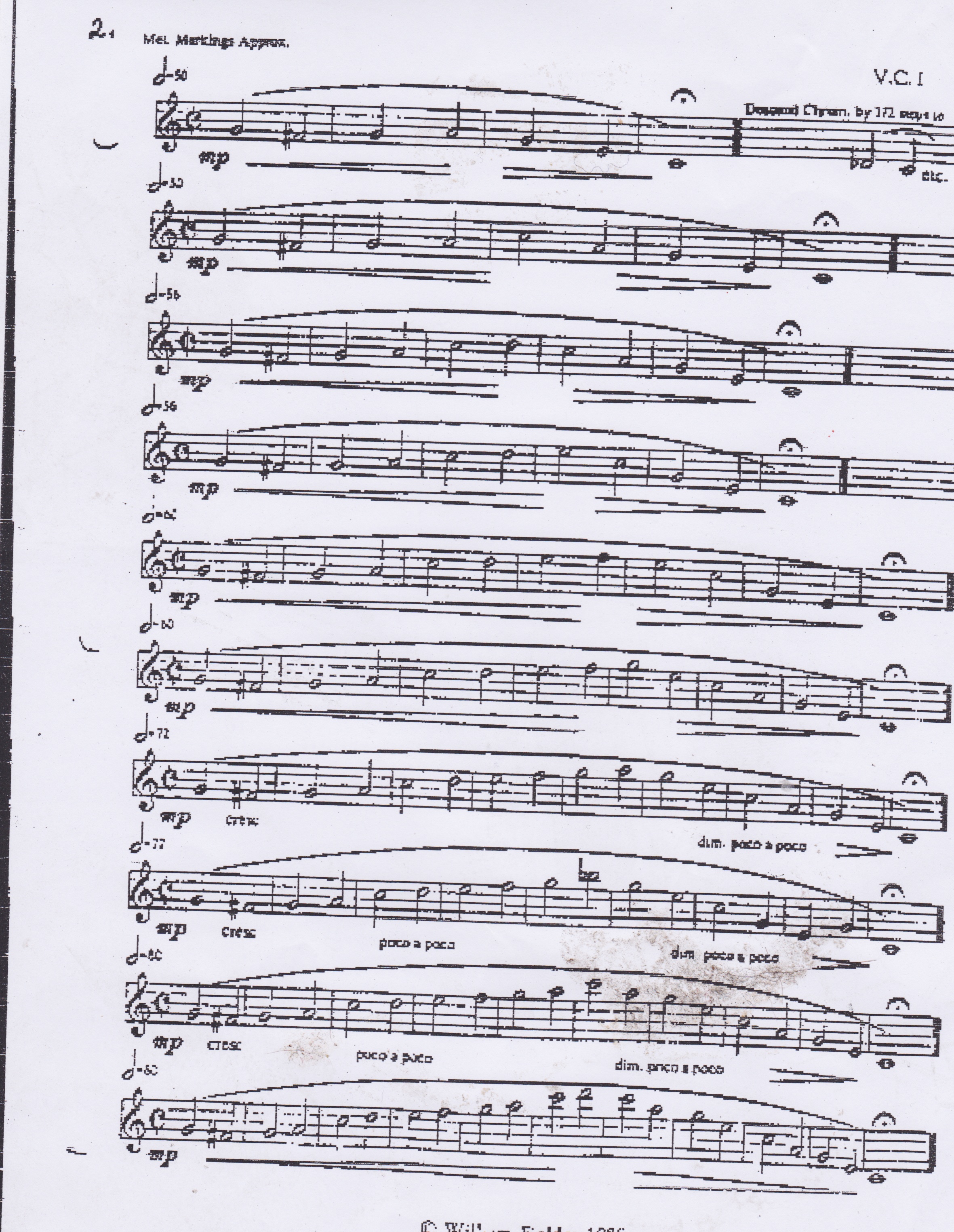 cichowicz trumpet flow studies