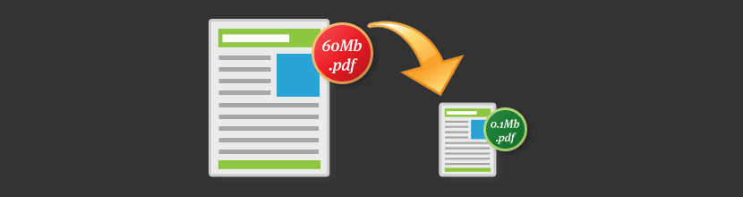 Converting files into one pdf